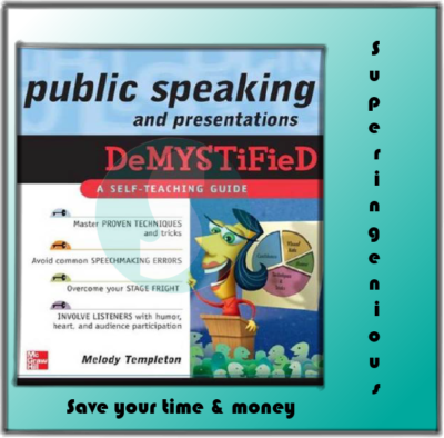 Public Speaking and Presentations DeMystified-free download