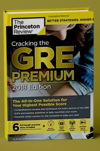 Cracking the GRE Premium Edition 2018 