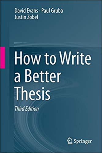 How to Write a Better Thesis “books”