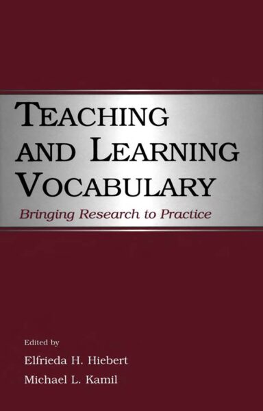 Teaching and Learning Vocabulary