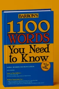 Barron's 1100 Words You Need To Know