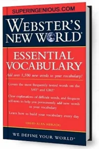 Webster's New World Essential Vocabulary for SAT and GRE