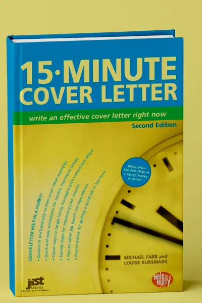 15-Minute Cover Letter: Write an Effective Cover Letter