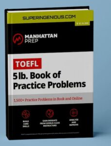 TOEFL 5lb Book of Practice Problems