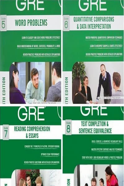 Manhattan Prep GRE Set of 8 Strategy Guides (5-8)