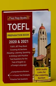 Test Prep Books' TOEFL Preparation Book, 2020 and 2021