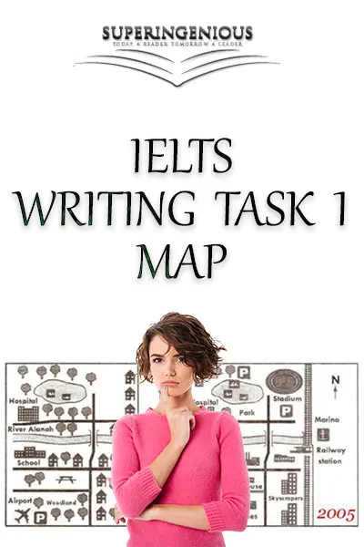 IELTS Writing Task 1 Map
