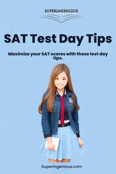 SAT Test Day Tips for Your Best Score Yet!
