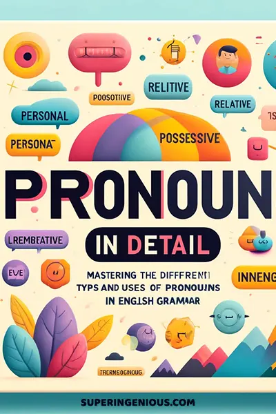 Lesson 5: Pronouns in Detail